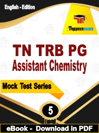 TN TRB PG Assistant Chemistry  PDF Book In English - Practice Set