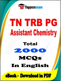 TN TRB PG Assistant Chemistry Exam PDF Book In English - MCQ / Objective Questions