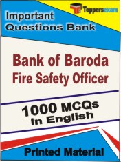 Bank of Baroda Fire Safety Officer Book in English - Objective MCQ