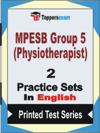 MPESB Group 5 (Physiotherapist) Book in English - Question Paper / Practice Set