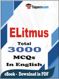 ELitmus PDF Book In English - MCQ / Objective Questions