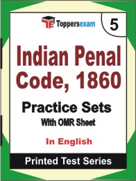 Indian Penal Code, 1860 Book in English - Mock Test / Practice Set