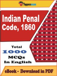 Indian Penal Code, 1860 PDF Book in English - MCQ / Objective Questions