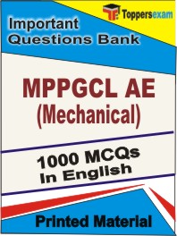 MPPGCL AE (Mechanical) Book in English - Objective MCQ