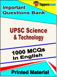 UPSC Science & Technology Book in English - Objective MCQ