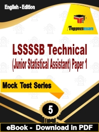 LSSSSB Technical (Junior Statistical Assistant) Paper 1 PDF Book In English - Practice Set