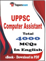 UPPSC Computer Assistant PDF Book In English - MCQ / Objective Questions