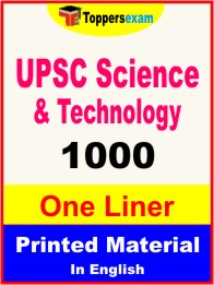 UPSC Science & Technology One Liner Book in English