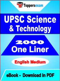 UPSC Science & Technology One Liner Book PDF in English