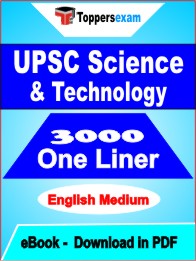 UPSC Science & Technology One Liner Book PDF in English