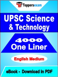 UPSC Science & Technology One Liner Book PDF in English