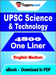 UPSC Science & Technology One Liner Book PDF in English