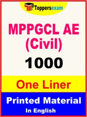 MPPGCL AE (Civil) One Liner Book in English