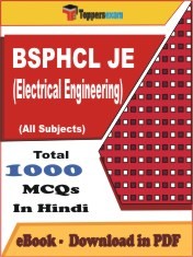 BSPHCL JE (Electrical Engineering) PDF Book In Hindi