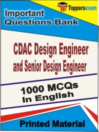 CDAC Design Engineer and Senior Design Engineer Book in English - Objective MCQ