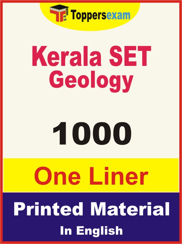 Kerala SET Geology One Liner Book in English