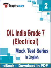OIL India Grade 7 (Electrical) PDF Book In English - Question Paper
