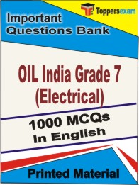 OIL India Grade 7 (Electrical) Book in English - Objective MCQ