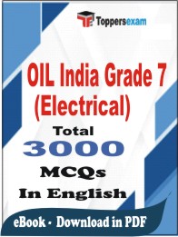 OIL India Grade 7 (Electrical) PDF Book In English - MCQ / Objective Questions