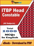 ITBP Head Constable PDF Book In English