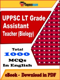 UPPSC LT Grade Assistant Teacher (Biology) PDF Book In English - MCQ / Objective Questions