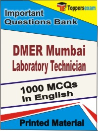 DMER Mumbai Laboratory Technician Book in English - Objective MCQ