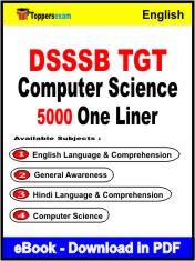 DSSSB TGT Computer Science One Liner Book PDF in English