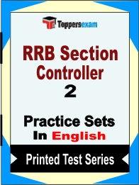 RRB Section Controller Book in English - Question Paper / Practice Set