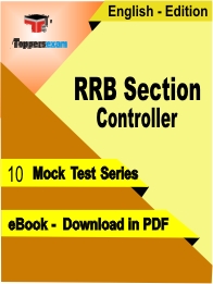 RRB Section Controller PDF Book In English - Mock Test/Practice Set