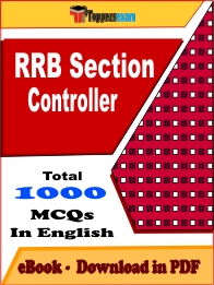 RRB Section Controller Exam PDF Book In English - MCQ / Objective Questions