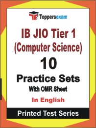IB JIO Tier 1 (Computer Science) Book in English - Practice Set