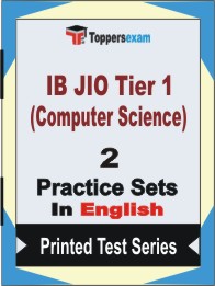 IB JIO Tier 1 (Computer Science) Book in English - Question Paper / Practice Set