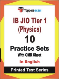 IB JIO Tier 1 (Physics) Book in English - Practice Set