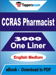 CCRAS Pharmacist One Liner Book PDF in English