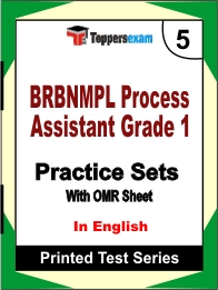 BRBNMPL Process Assistant Grade 1 Book in English - Mock Test / Practice Set