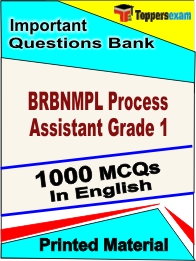 BRBNMPL Process Assistant Grade 1 Book in English - Objective MCQ