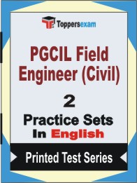 PGCIL Field Engineer (Civil) Book in English - Question Paper / Practice Set