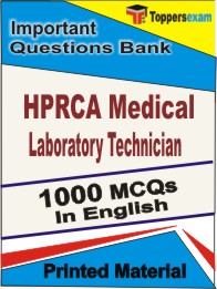 HPRCA Medical Laboratory Technician Book in English - Objective MCQ