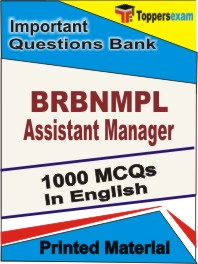 BRBNMPL Assistant Manager Book in English - Objective MCQ