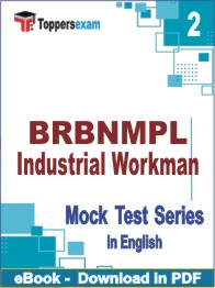BRBNMPL Industrial Workman Test PDF Book In English - Question Paper