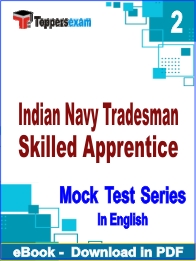Indian Navy Tradesman Skilled Apprentice PDF Book In English - Question Paper