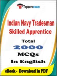 Indian Navy Tradesman Skilled Apprentice PDF Book In English - MCQ / Objective Questions