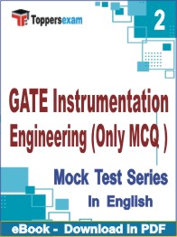 GATE Instrumentation Engineering (Only MCQ) PDF Book In English - Question Paper