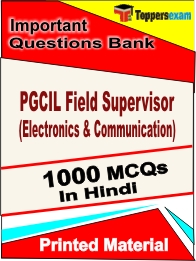 PGCIL Field Supervisor (Electronics & Communication) Book in Hindi - Objective MCQ