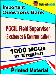 PGCIL Field Supervisor (Electronics & Communication) Book in English - Objective MCQ