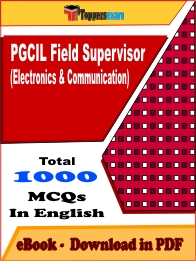 PGCIL Field Supervisor (Electronics & Communication) Exam PDF Book In English - MCQ / Objective Questions
