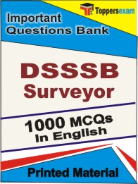 DSSSB Surveyor Book in English - Objective MCQ