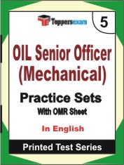 OIL Senior Officer (Mechanical) Book in English - Mock Test / Practice Set