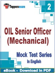 OIL Senior Officer (Mechanical) PDF Book In English - Question Paper