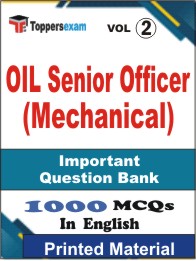 OIL Senior Officer (Mechanical) Book in English - Objective MCQ (VOL.2)